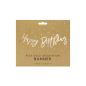 Preview: Bannergirlande Happy Birthday in Rosegold